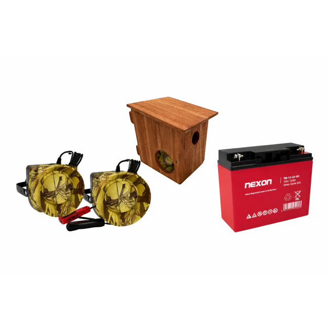 Dźwiękowy odstraszacz dzików - GuardEffect Zestaw 2 głośnikowy